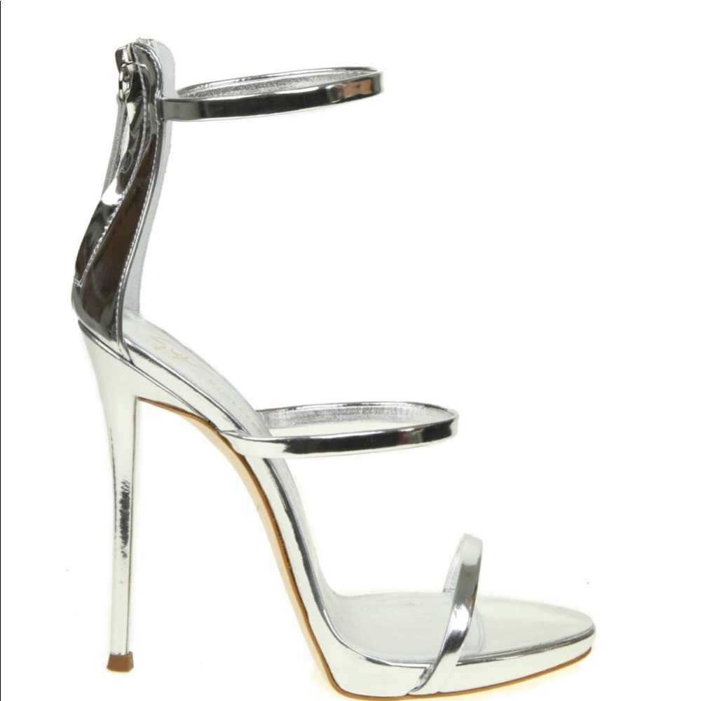 Silver heels